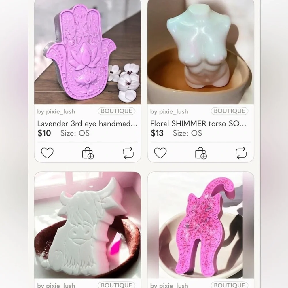 MYSTERY SET 3 soaps - 1 LARGE 1 MEDIUM 1 MEDIUM & or SMALL WITH SAMPLES & gift
